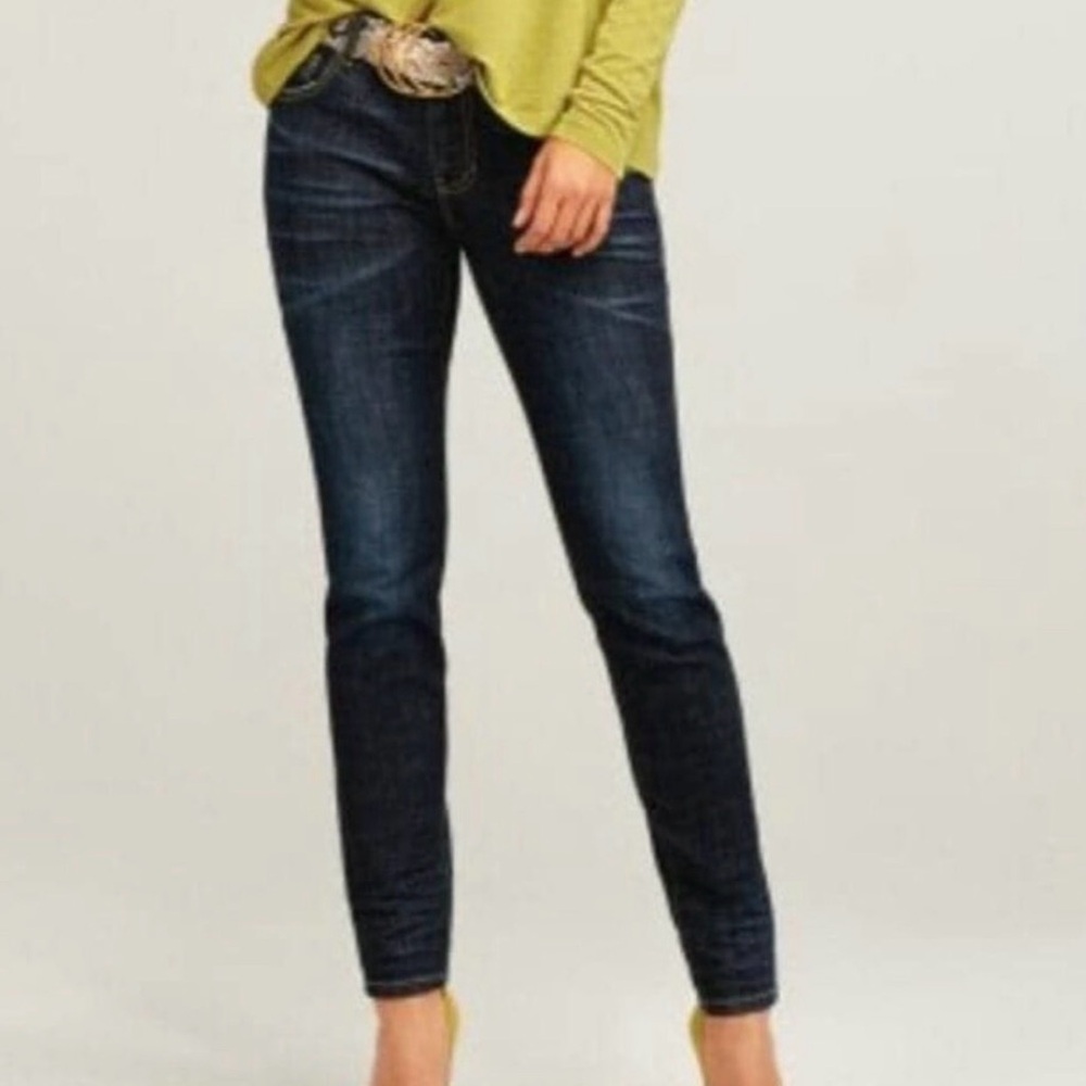 CAbi Women's Deep Indigo Skinny Jeans